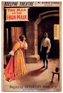 Vintage Picture of the book: man with the iron mask 