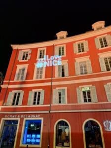 House on the placa Massena in Nice