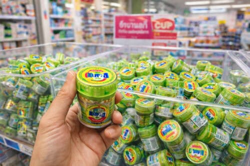 green inhaler, made famous by Thai people
