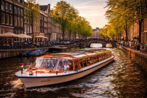 Amsterdam canal cruise