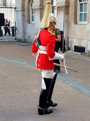Royal guard at Buckingham Palace
